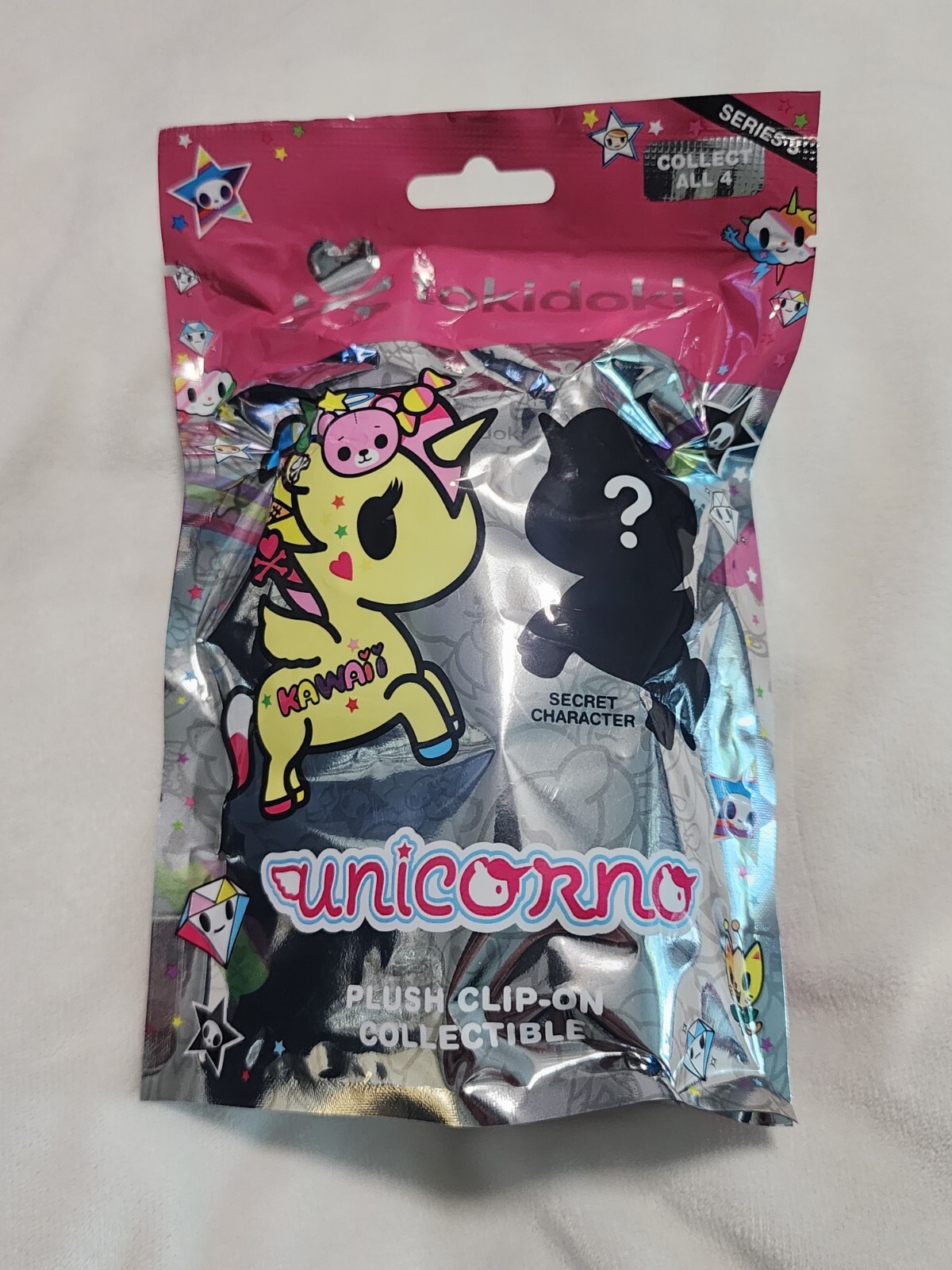 Aurora World Plush Tokidoki Unicorno Series 5 BLIND BAG (1 Plush Clip-On) NEW