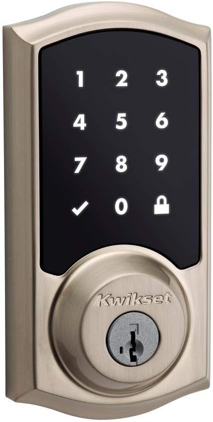 Kwikset SmartCode 916 Z-Wave Smart Lock - Satin Nickel (Open Box)