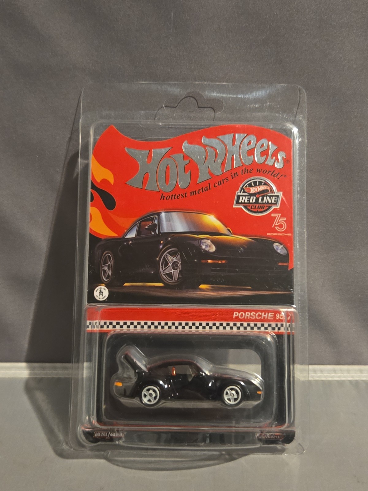 *READ* Hot Wheels Red Line Club Porsche 959 Black Diecast 1:64 *READ* Hot Wheels Red Line Club Porsche 959 Black Diecast 1:64