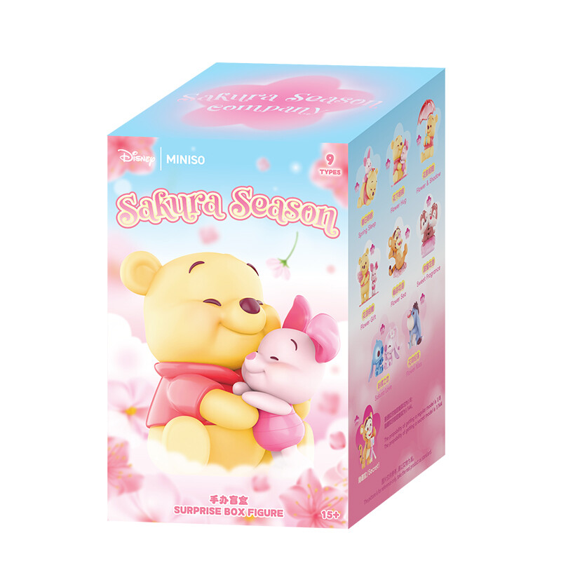 MINISO x Disney Sakura Season Series Blind Box Figure Toy Gift New HOOOOT 