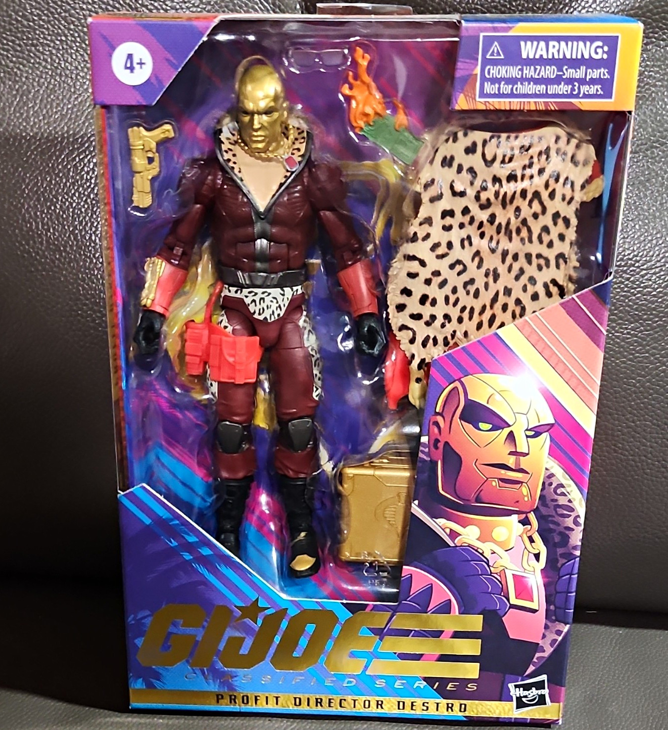 Hasbro G.I. Joe Classified Series Profit Director Destro Figure Pimp Daddy Hasbro G.I. Joe Classified Series Profit Director Destro Figure Pimp Daddy