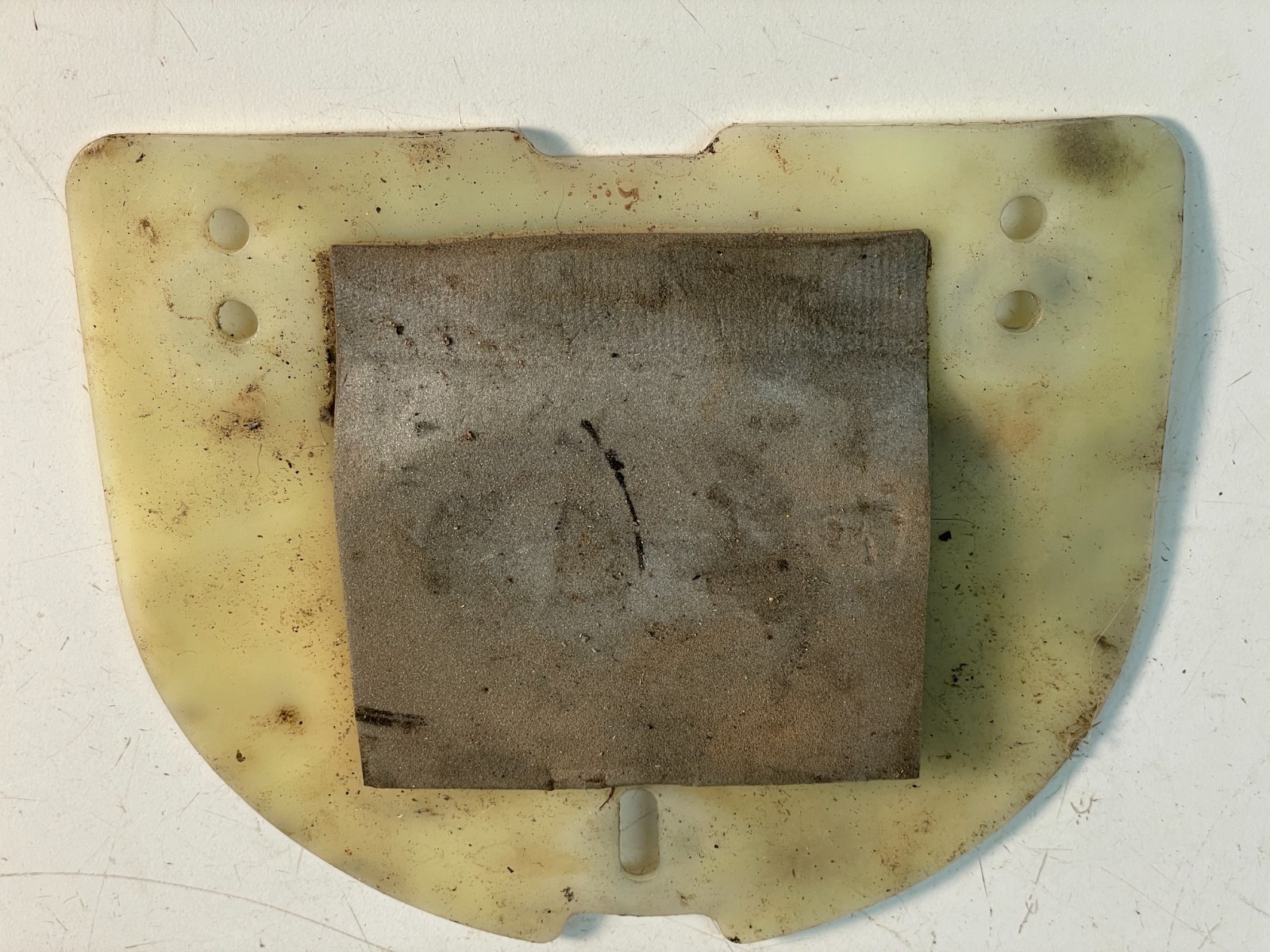 1979 Yamaha IT400 Plastic Tool Pouch Support 2X8 1979 Yamaha IT400 Plastic Tool Pouch Support 2X8