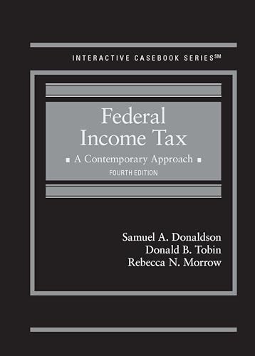 Federal Income Tax A Contempor - GOOD Federal Income Tax A Contempor - GOOD