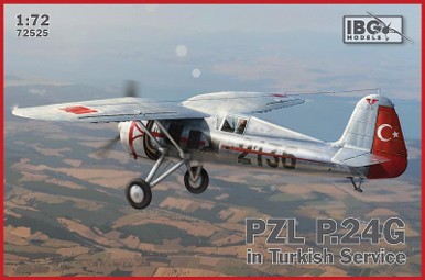 IBG Models 72525 1/72 PZL P.24G in Turkish Service