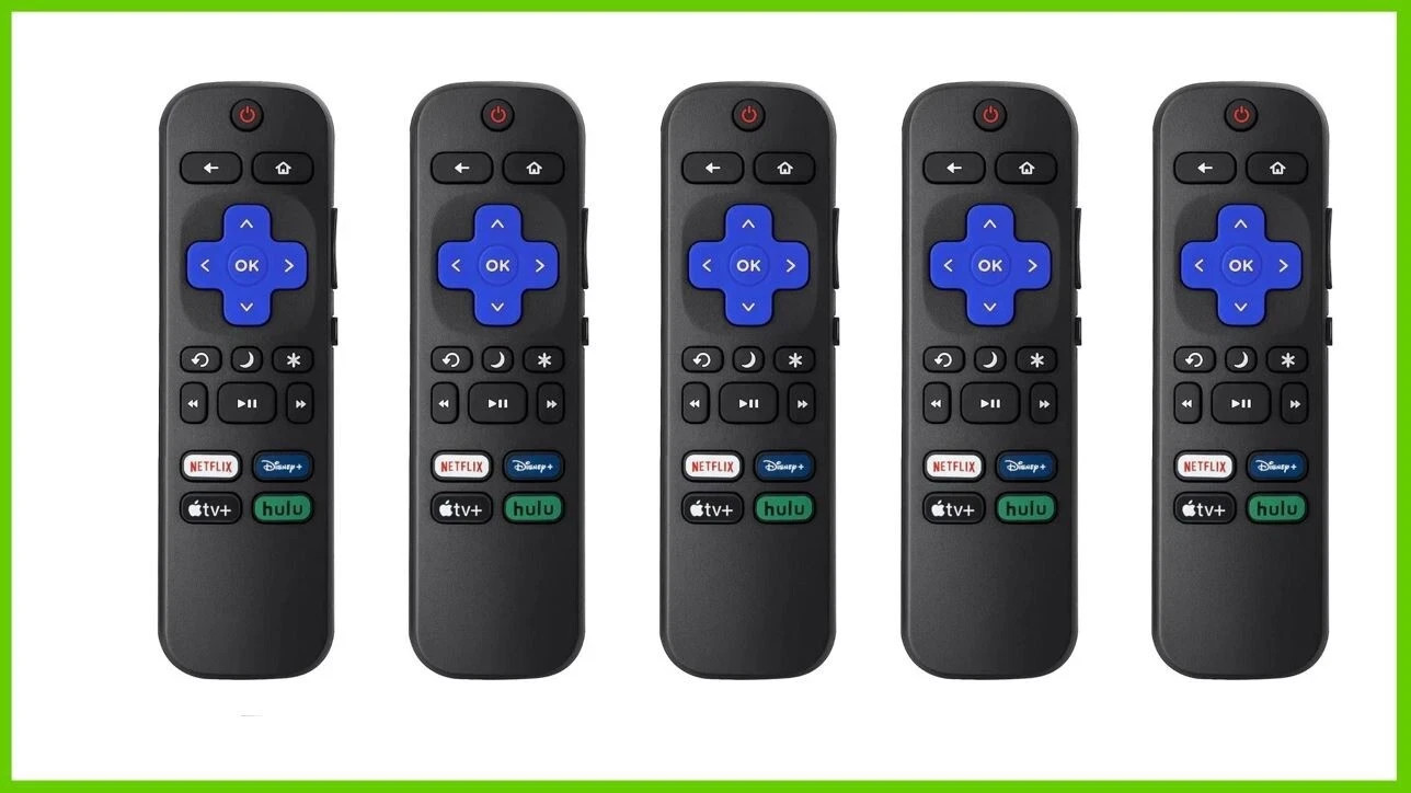 5 Pack Remote Controls For All Roku TVs- US SELLER. 5 Pack Remote Controls For All Roku TVs- US SELLER.