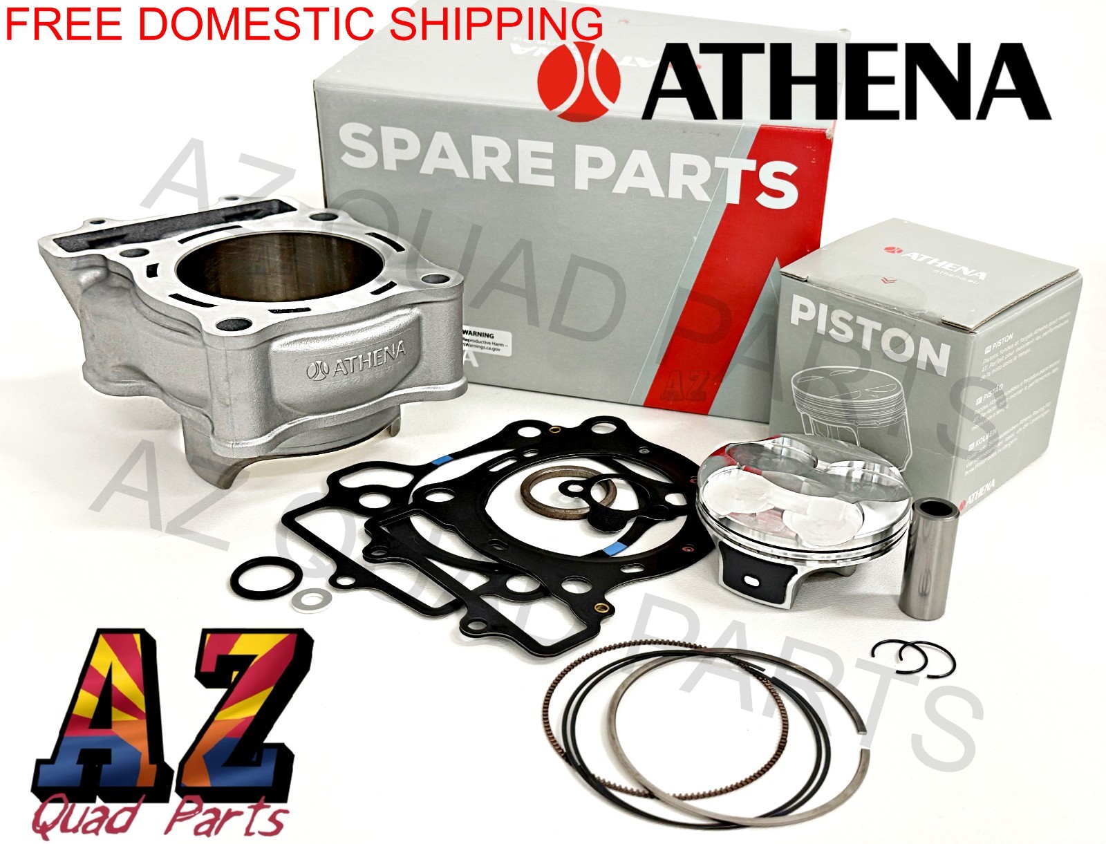 19-24 Yamaha YZ250F YZ 250F FX Stock Bore ATHENA Piston Cylinder Top End Rebuild