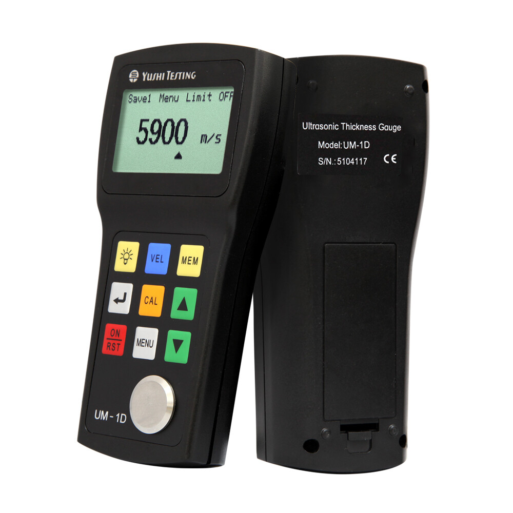 YUSHI UM-1D Digital Ultrasonic Thickness Test Meter P-E/E-E Through Coating Test YUSHI UM-1D Digital Ultrasonic Thickness Test Meter P-E/E-E Through Coating Test