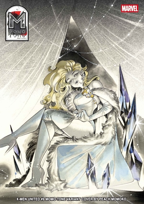 X-MEN UNITED #9 PEACH MOMOKO EMMA FROST VARIANT NM MARVEL COMICS PRESALE 11/11 X-MEN UNITED #9 PEACH MOMOKO EMMA FROST VARIANT NM MARVEL COMICS PRESALE 11/11