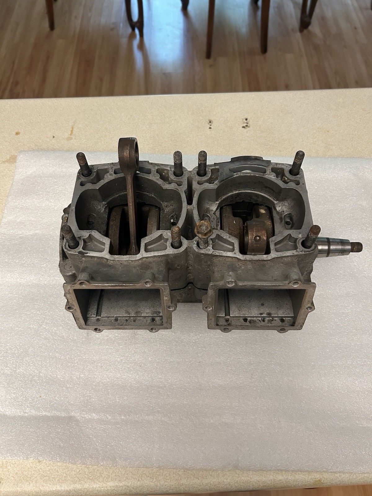 Polaris 800 Snowmobile Bottom End For Parts Or Rebuild read notes Polaris 800 Snowmobile Bottom End For Parts Or Rebuild read notes
