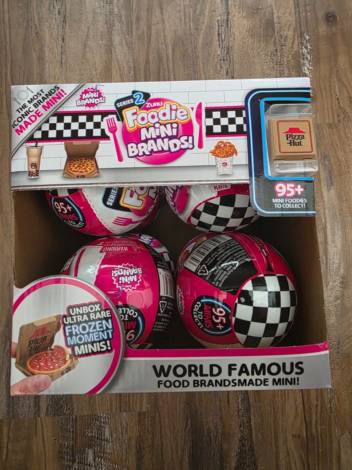 Zuru Mini Brands Foodie Series 2 New Sealed Balls Display Case of 8 - Lot of 8 Zuru Mini Brands Foodie Series 2 New Sealed Balls Display Case of 8 - Lot of 8