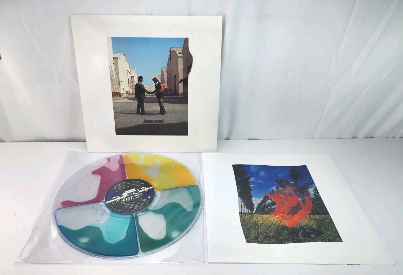 Pink Floyd - Wish You Were Here - Bad World - Quad Liquid Filled Variant Pink Floyd - Wish You Were Here - Bad World - Quad Liquid Filled Variant