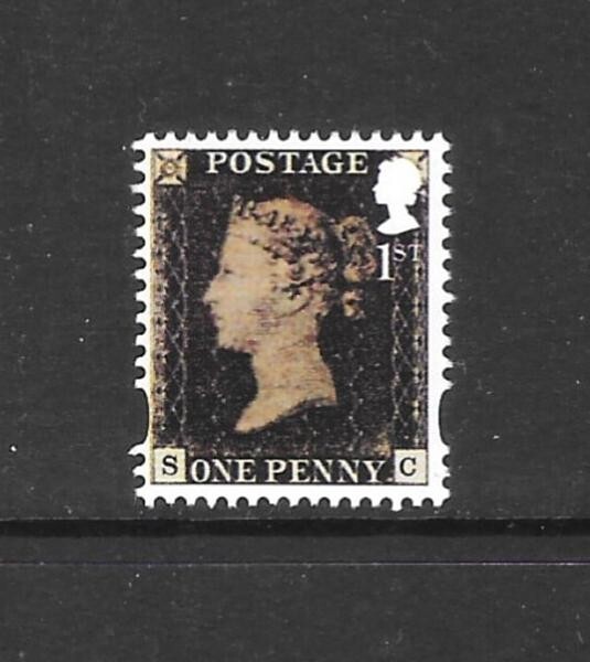 GB QEII 2020 180th Anniversary of the Penny Black Stamp U/Mint MNH