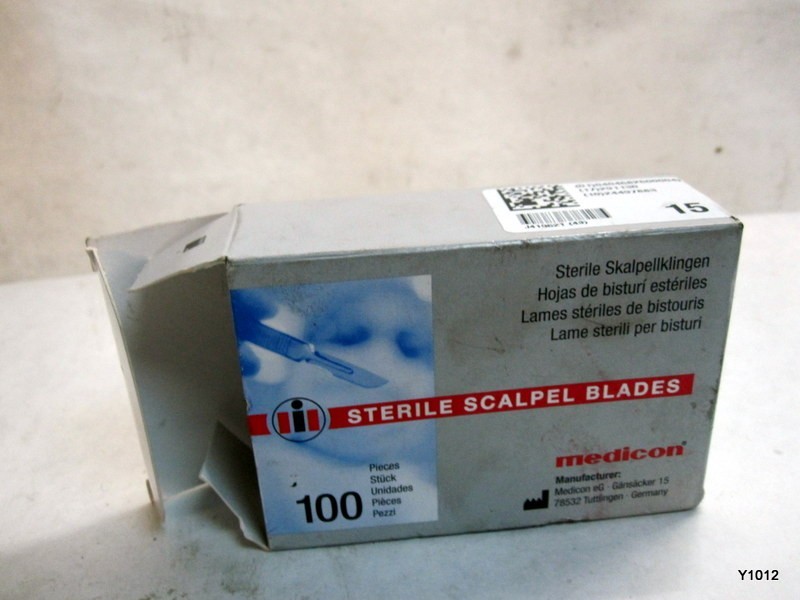 100pcs Medicon 1.22.15 size 15