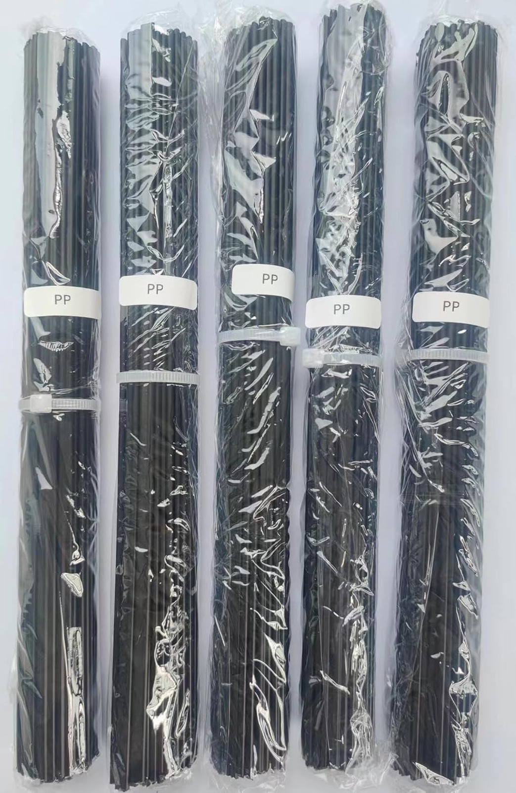 9.8 Inch Black PP (Polypropylene) Plastic Welding Rods for Car Bumper Repair