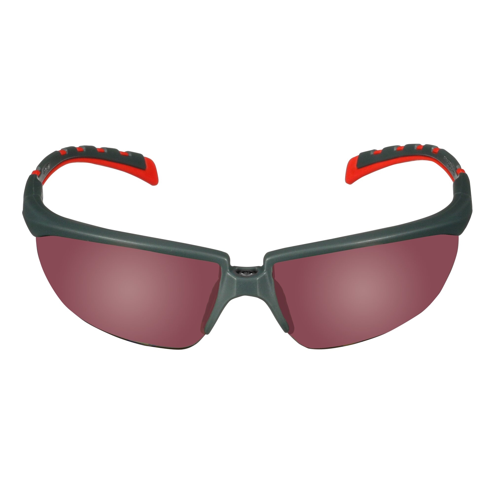 3M Solus 2000 Series, S2024AS-RED, Gray/Red Temples, Red MirrorAnti-Scratch lens