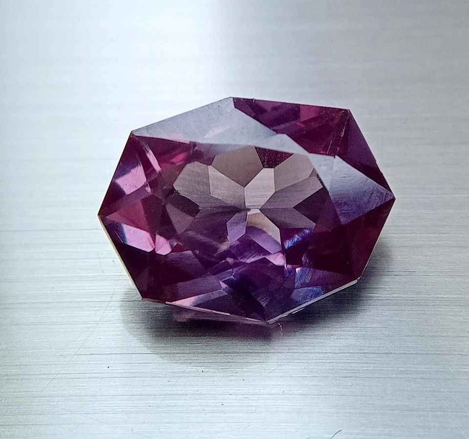Natural 10.12 Ct+ Alexandrite Fancy Cut Color Change Certified Loose Gemstone