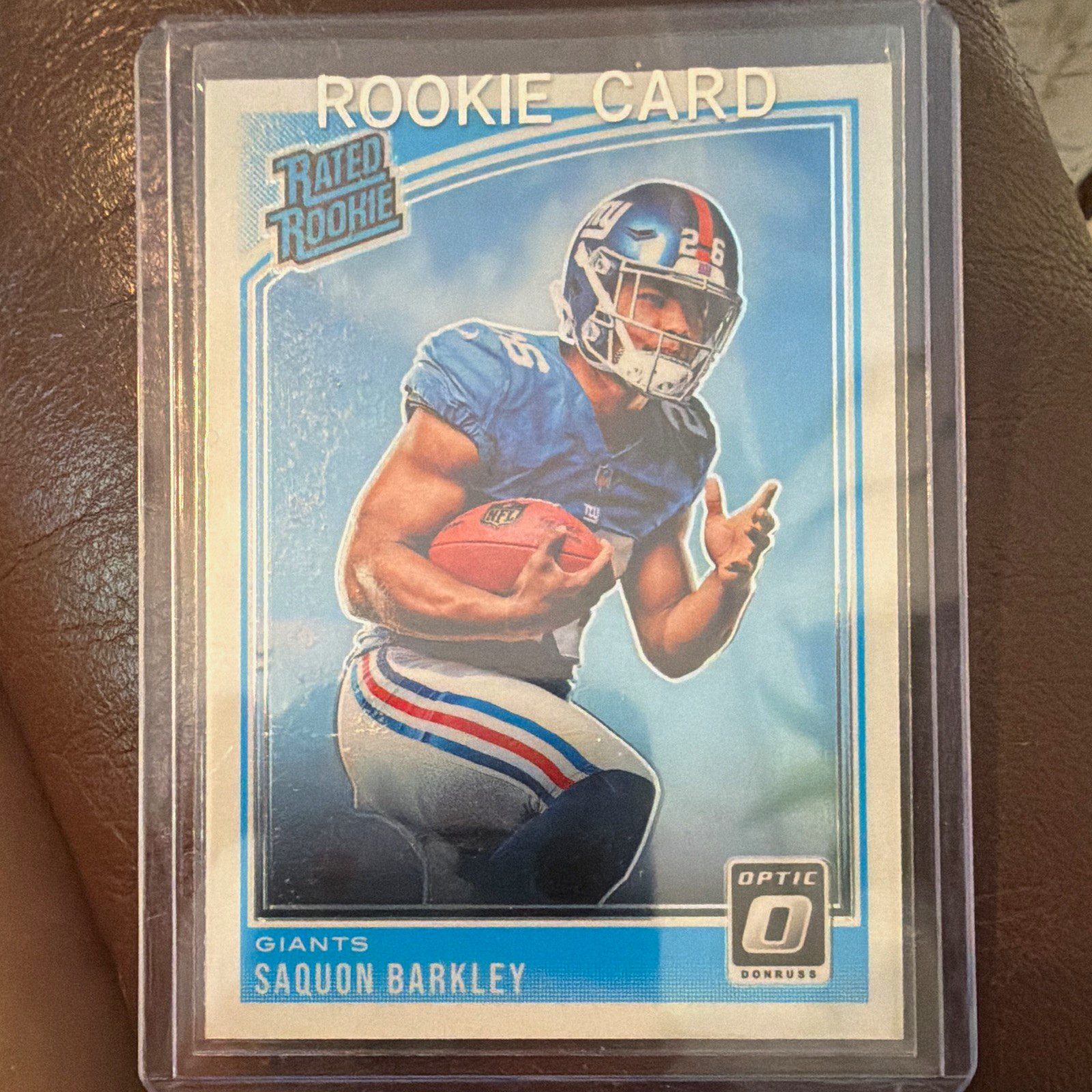 Panini 2018 Donruss Optic Rated Rookie Saquon Barkley #156 RC Giants