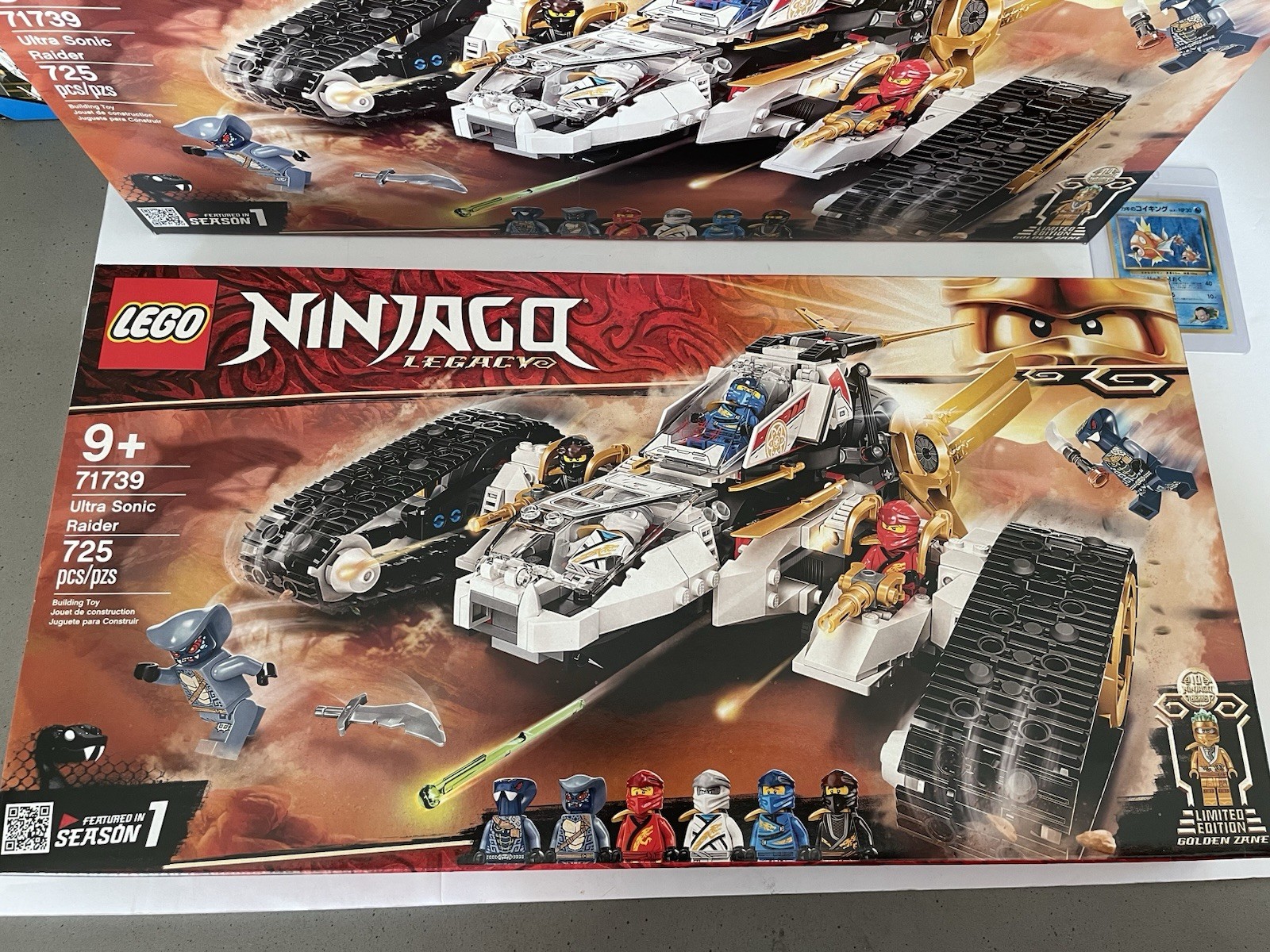 LEGO NINJAGO Ultra Sonic Raider (71739) Exclusive Fig | New | Retired | Free S/H