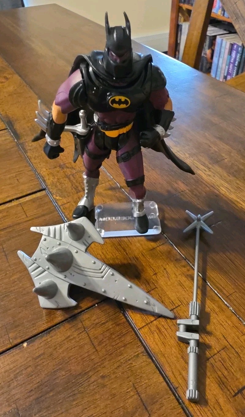 1995 Legend\' Of BATMAN: Dark Warrior Batman Loose Action Figure By Kenner 