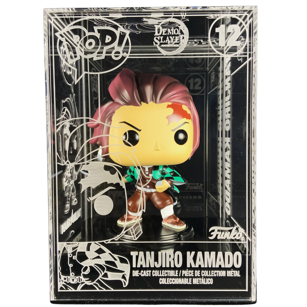 Funko Pop Cave TANJIRO KAMADO DieCast DEMON SLAYER🔥Super Low Price 🔥MINT