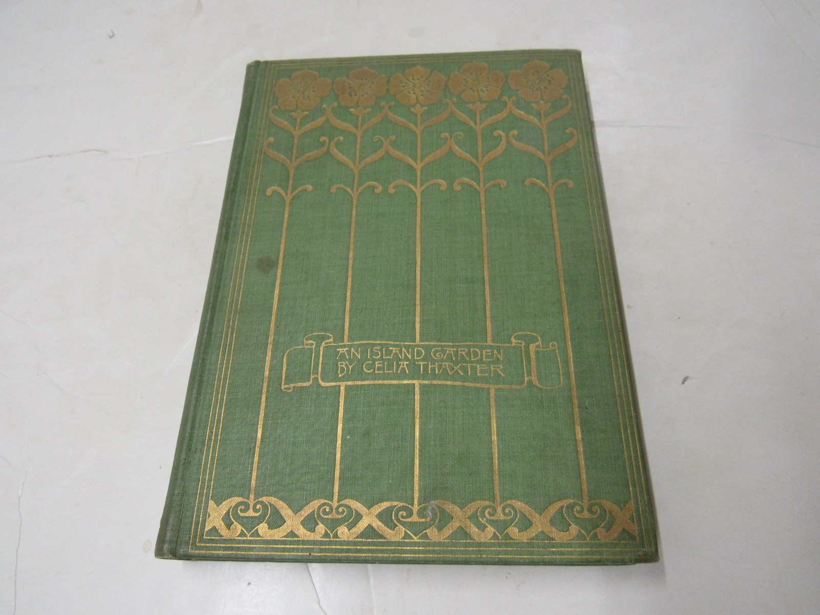 1894 An Island Garden Celia Thaxter w/ Color Plates Rare 1st Edition, Hassam