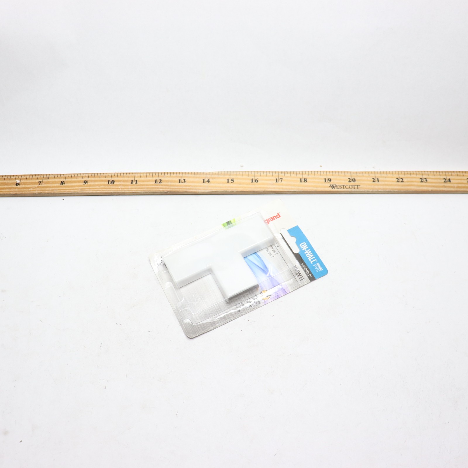 Legrand Wiremold Non-Metallic PVC Raceway T-Fitting, White