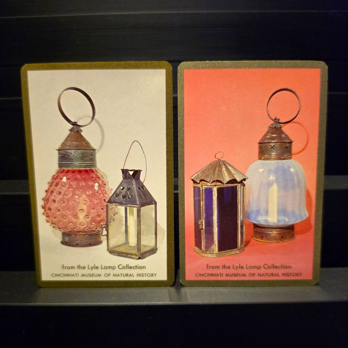 Vintage Congress Playing Cards Swap Pair Lyle Lamp Collection Cincinnati Museum