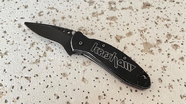 Kershaw 1620H3 High Carbon Plain Blade Scallion Folding Pocket Knife Linerlock