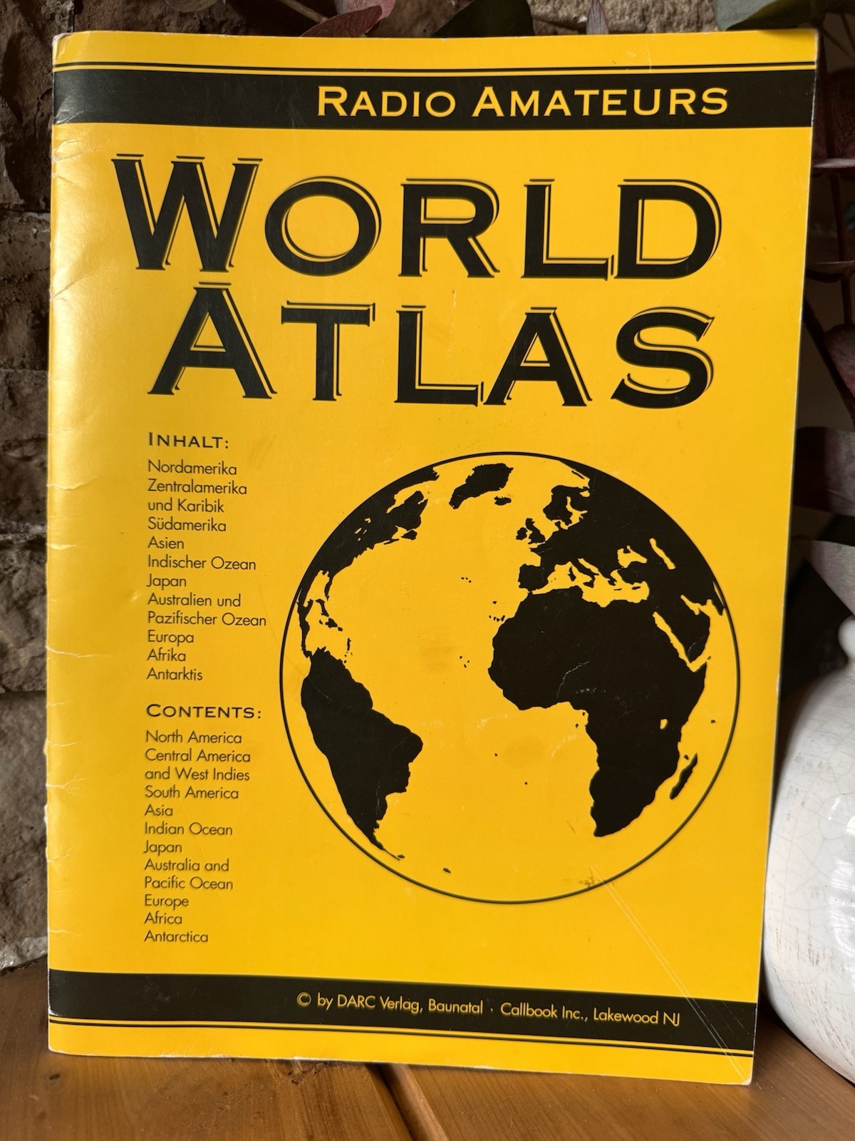 Vintage Amateur Radio World Atlas Ham Radio Map Booklet