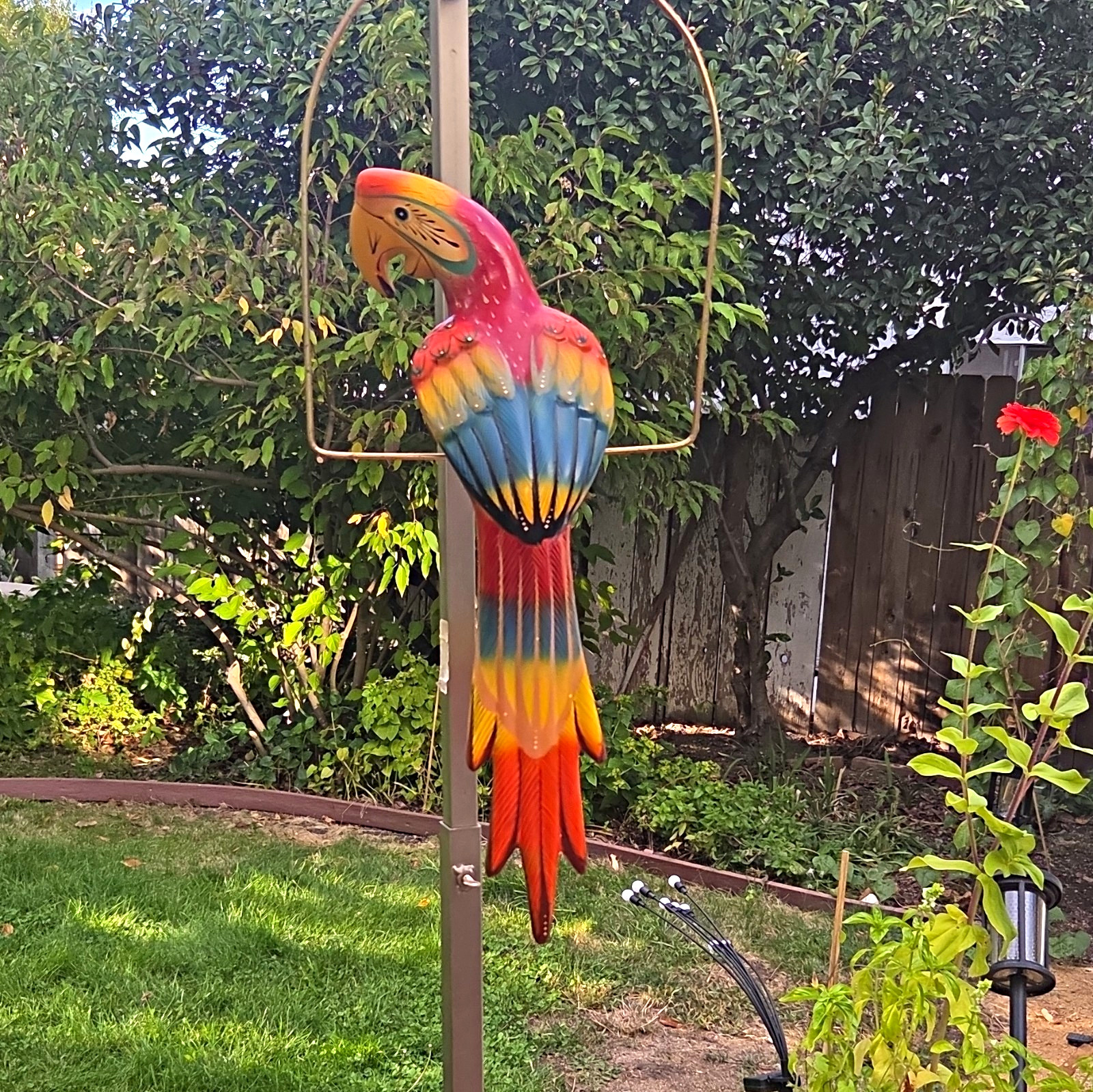 VTG Hand Painted Parrot 🦜 Lg Talavera Macaw Parrot Bird Animal Ceramic Mexican