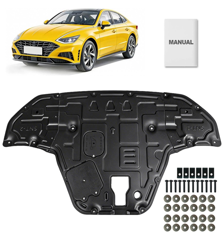 Engine Splash Shield Guards For 2020-2023 Hyundai Sonata Car Mud Flap 29110L0200 Engine Splash Shield Guards For 2020-2023 Hyundai Sonata Car Mud Flap 29110L0200