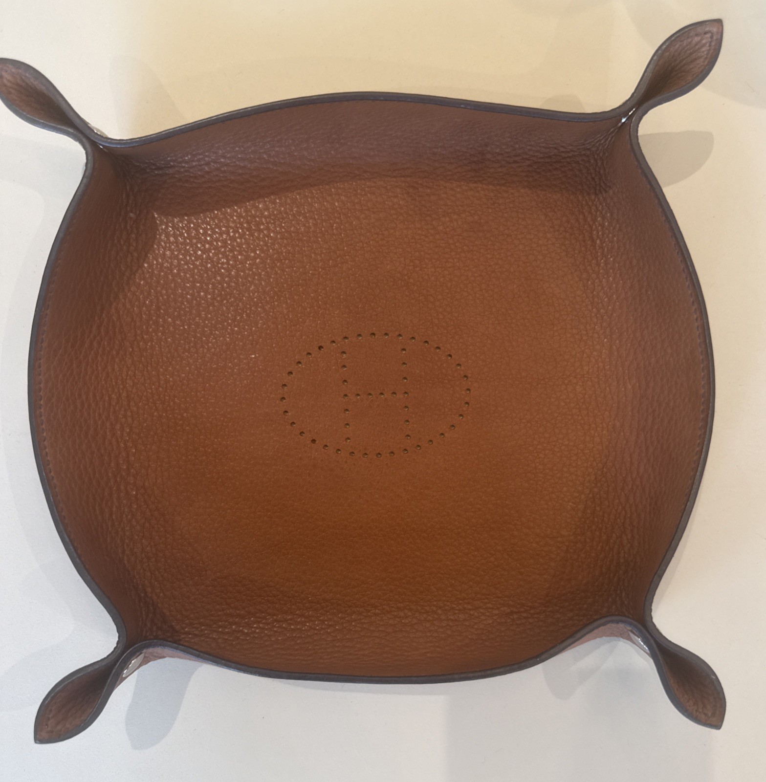 Hermès Leather Tray