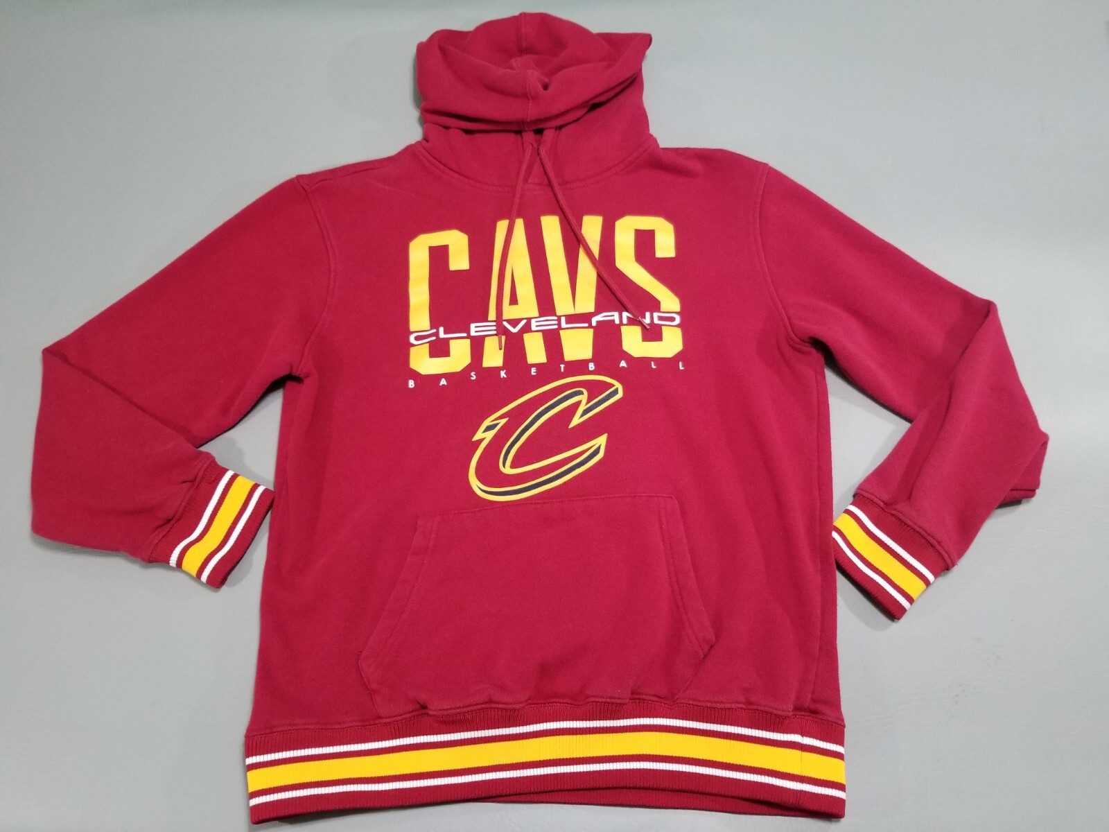 Cleveland Cavaliers Pullover Hoodie Mens Medium UNK Drawstring Sweatshirt NBA