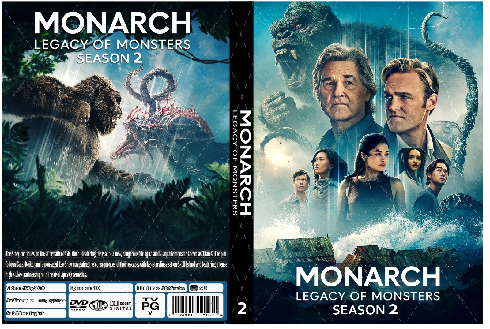 Monarch Legacy of Monsters Season 2 Chapter 1-10 English Audio