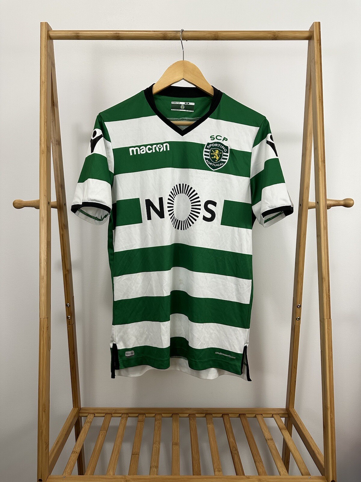 RARE Bas Dost #28 SCP Sporting Clube de Portugal 2017-2018 Jersey Size M