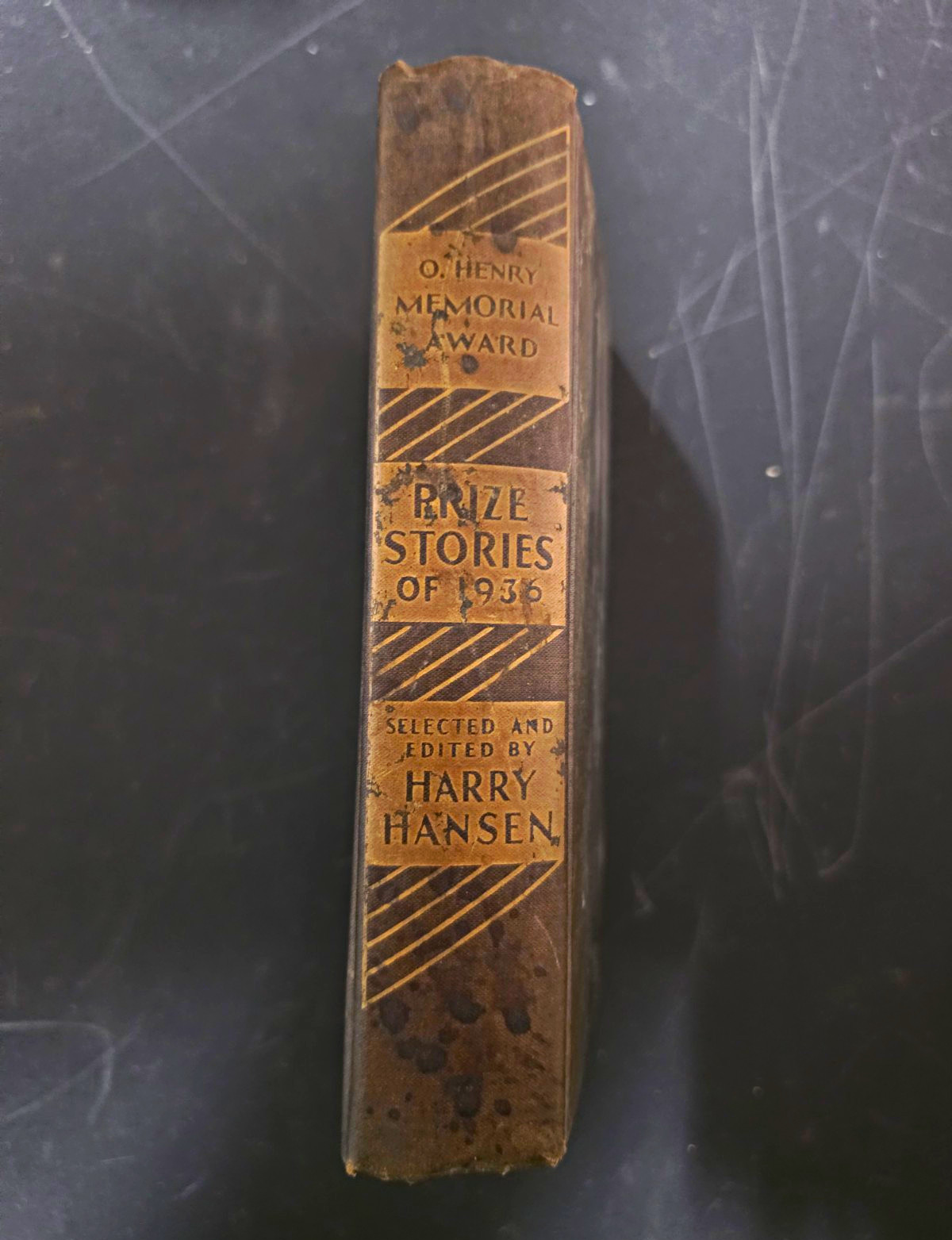 O. Henry Memorial Award Prize Stories of 1936 HC 1st Ed Illustrated Hansen