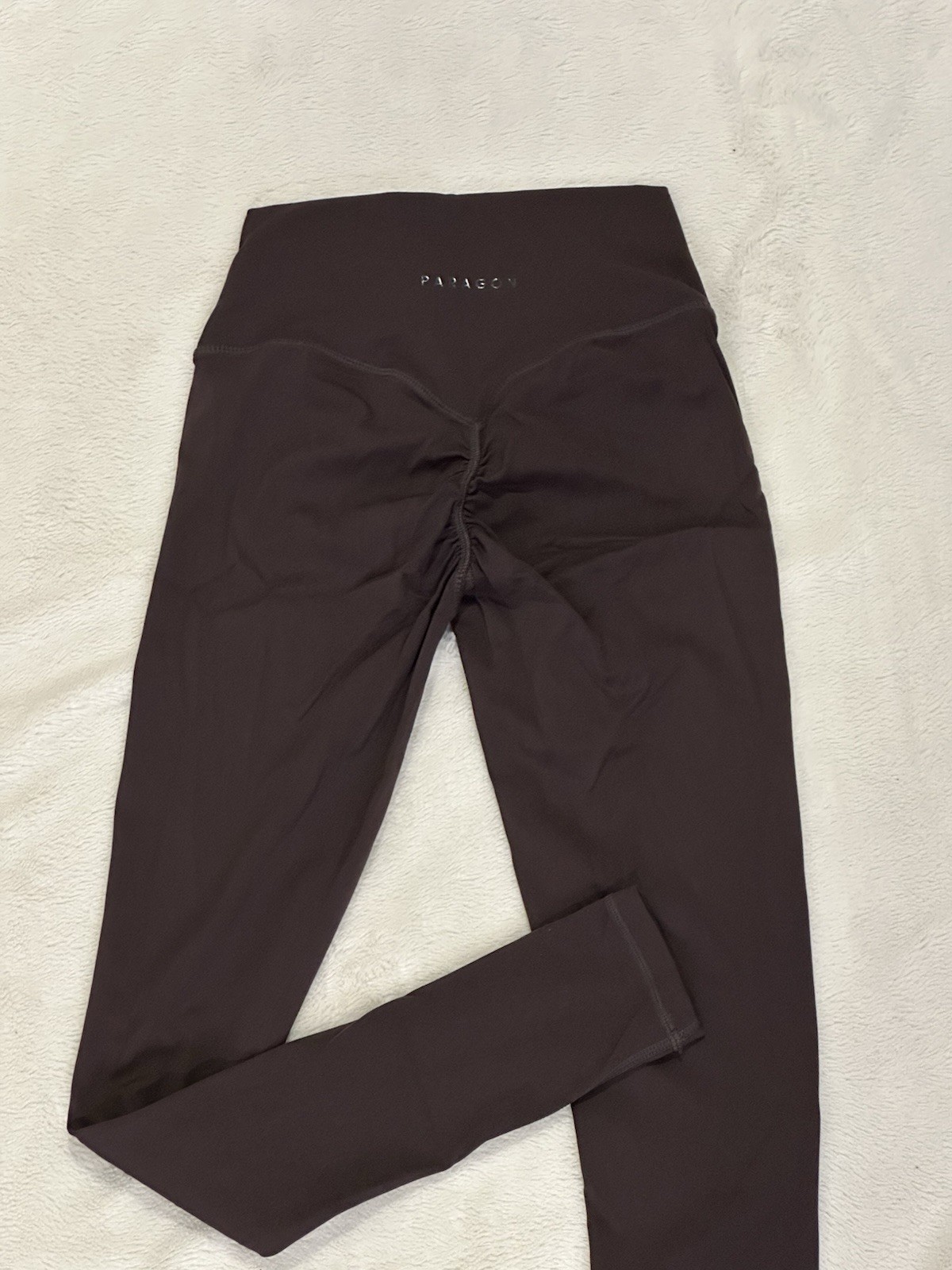 Paragon Women\'s Size S Brown RecStretch Sculptseam Plus Leggings 25-inch