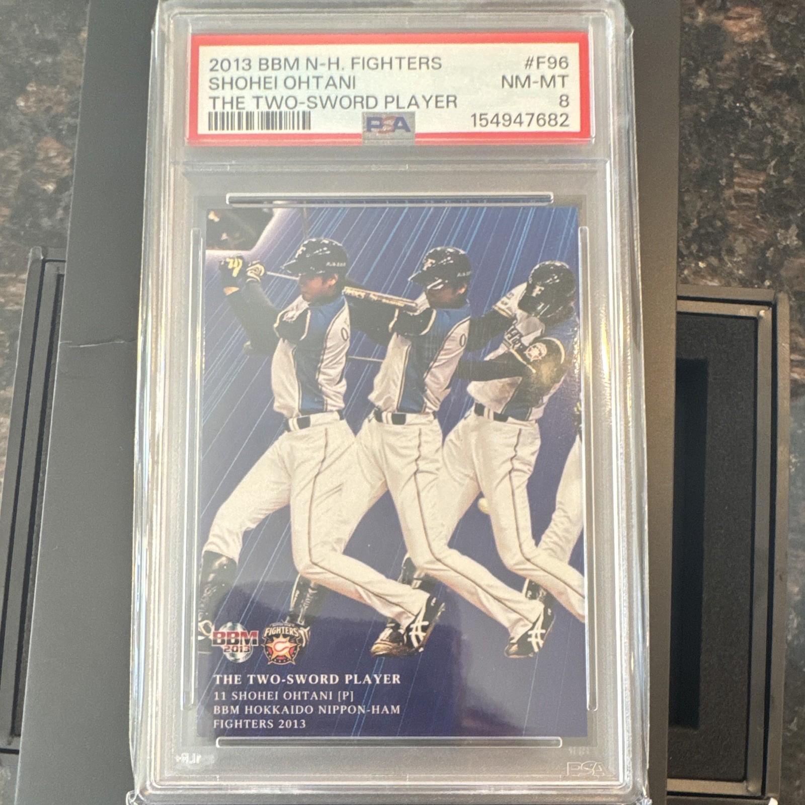 BBM 2013 Hokkaido Nippon-Ham Fighters Shohei Ohtani RC F96 PSA 8 JP