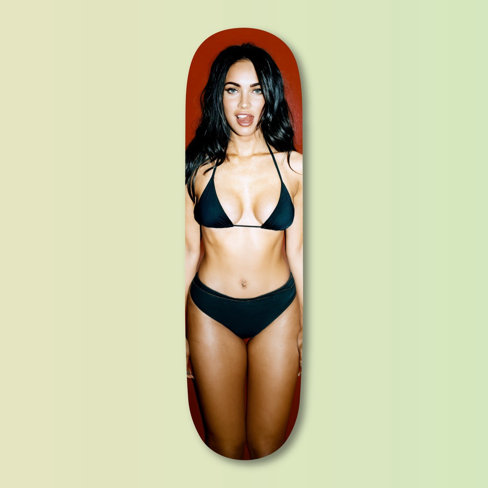Megan Fox Skateboard Deck Megan Fox Skateboard Deck