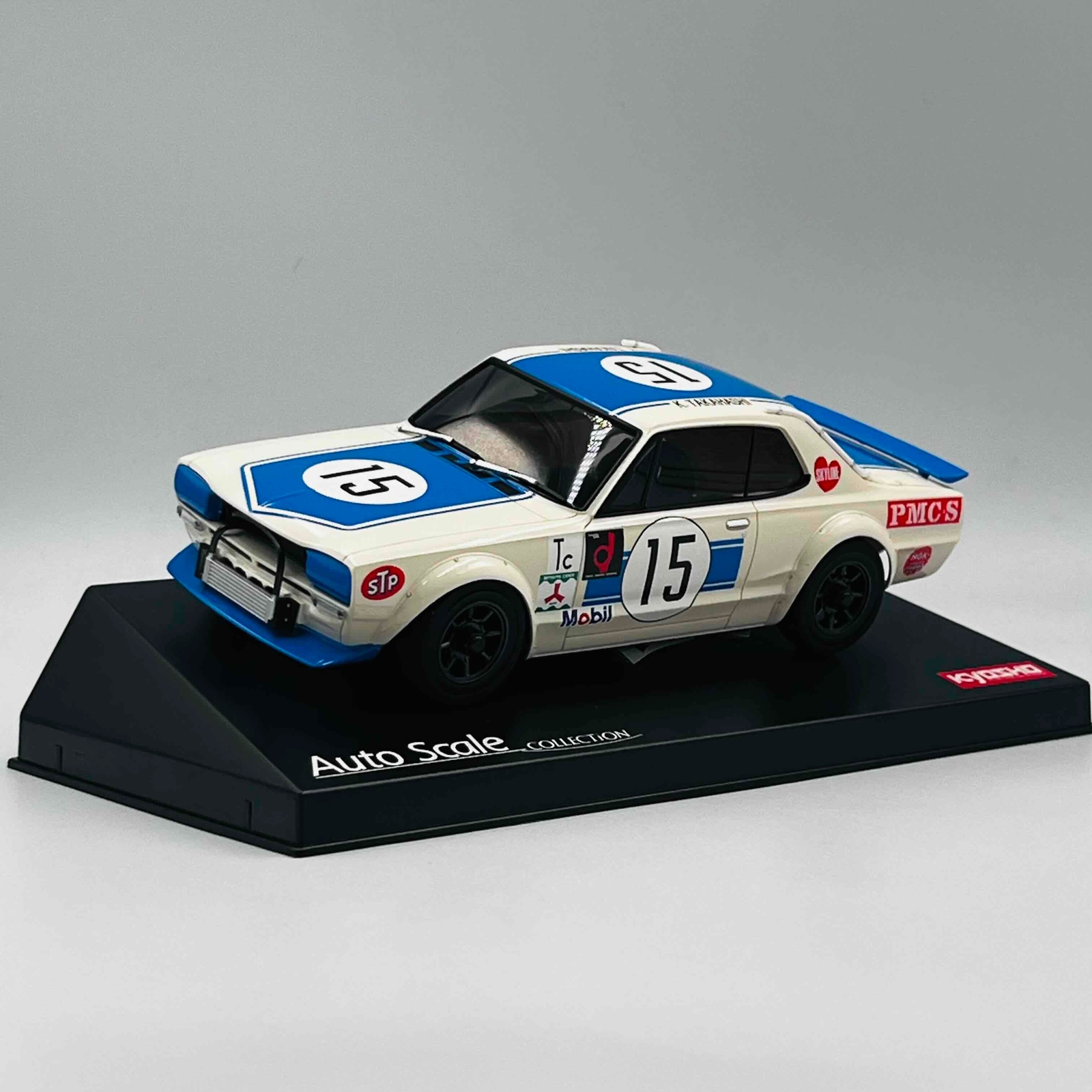 Kyosho Mini-z Body Nissan Skyline 2000GT-R (KPGC10) Racing 1972 #15 MZP472BL