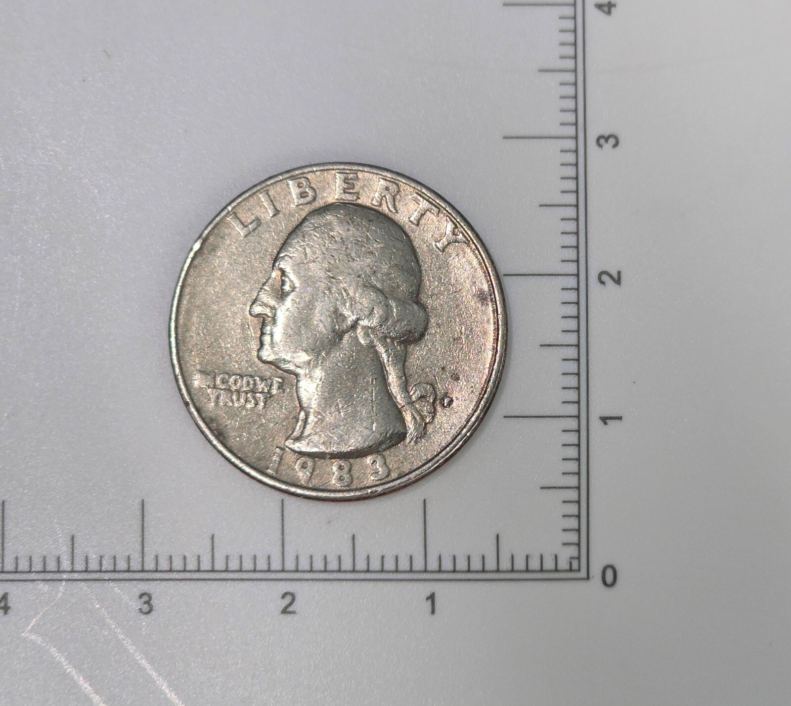 1983-P 25C Washington Quarter