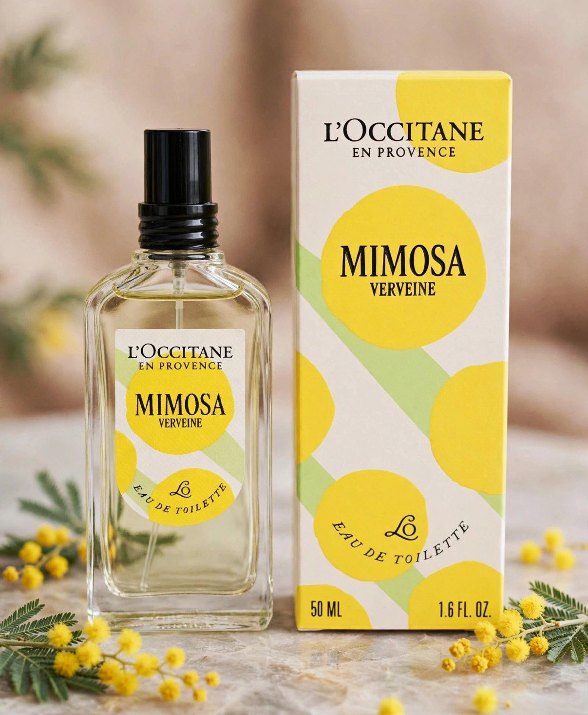 L\'OCCITANE en Provence Mimosa Verveine EDT Spray 1.6 fl oz Limited Edition