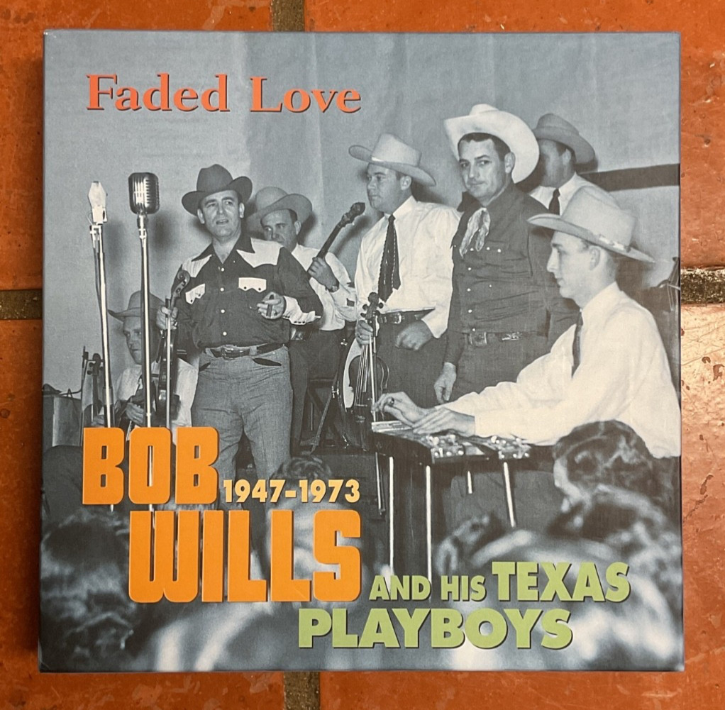 BOB WILLS His Texas Playboys FADED LOVE CD BOX SET COMPLETE OOP COUNTRY WESTERN