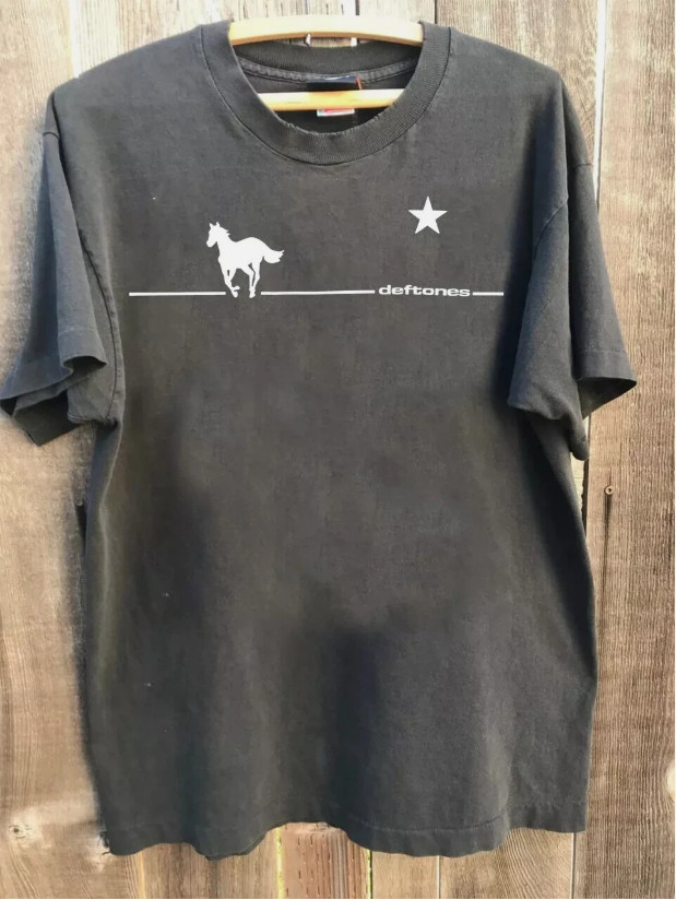 Rare 90\'s Deftones White Pony Tour Unisex Tshirt Size S-5XL