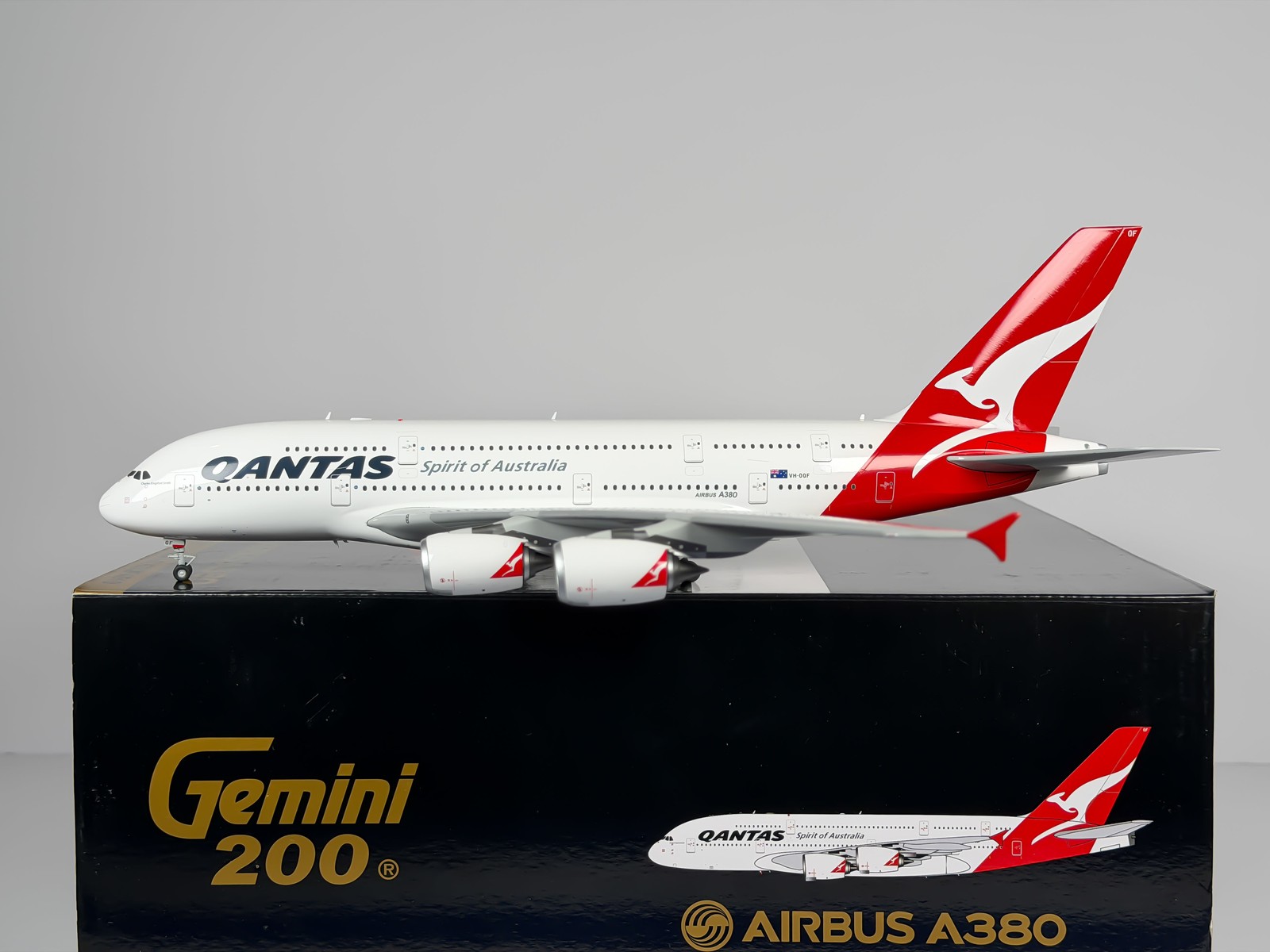 Qantas Airways Airbus A380-800 1:200 Gemini Jets VH-OQF (G2QFA510) Qantas Airways Airbus A380-800 1:200 Gemini Jets VH-OQF (G2QFA510)