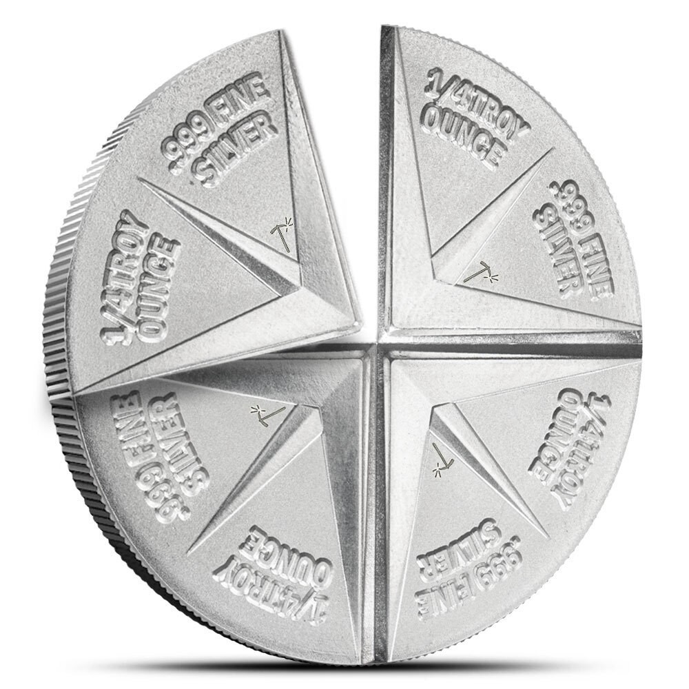 1 oz SilverTowne Divisible Silver Round (New)