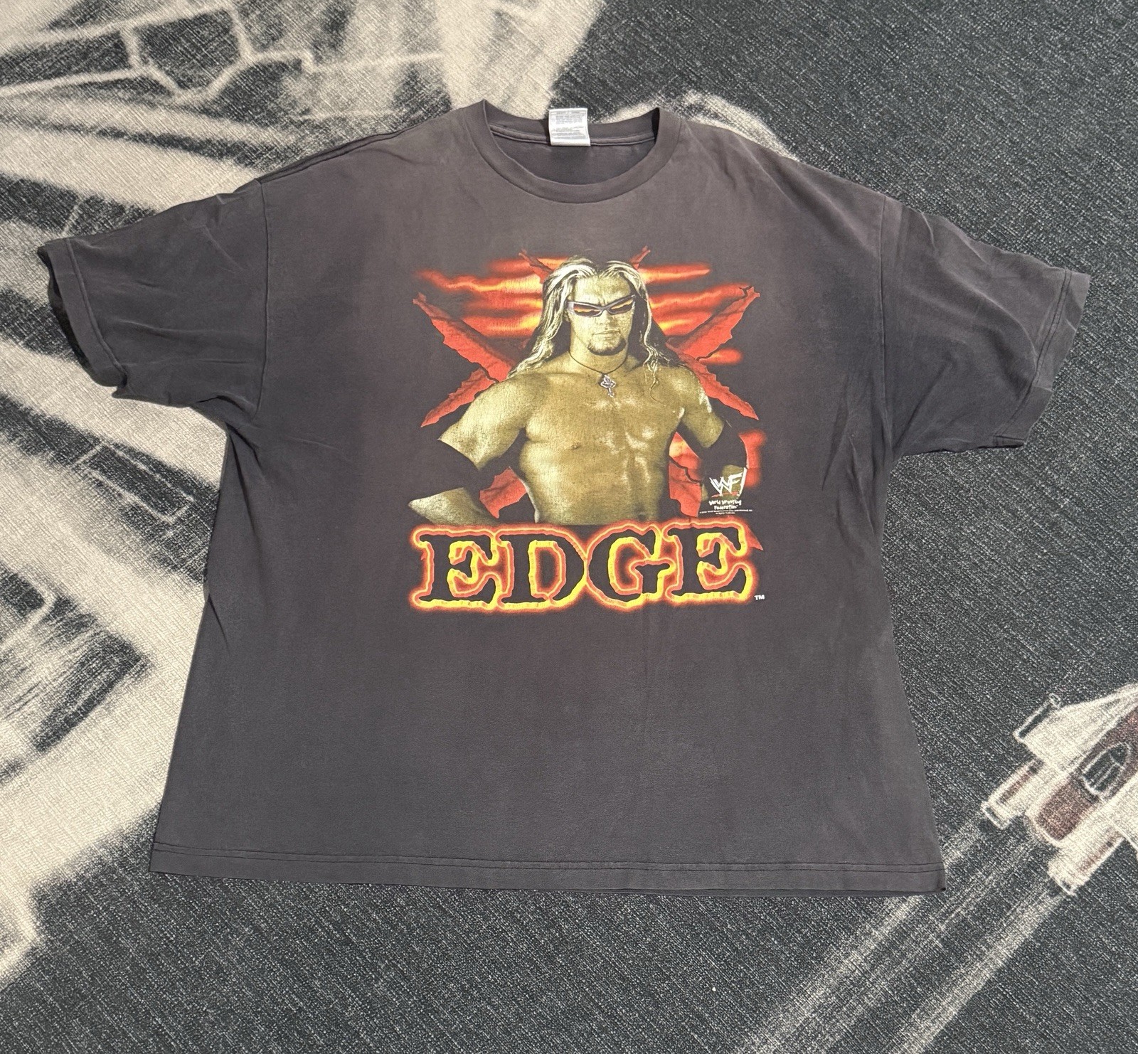 Vintage 1998 WWF Edge You Think You Know Me Shirt Black 2XL Wrestling WWE RARE Vintage 1998 WWF Edge You Think You Know Me Shirt Black 2XL Wrestling WWE RARE