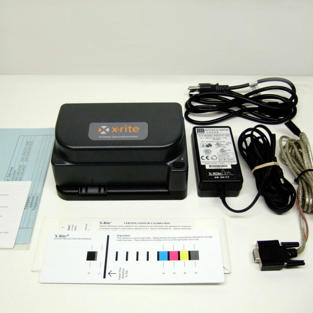 X-Rite DTP41B Spectrophotometer Autoscan Densitometer w/Serial Connection DTP 41