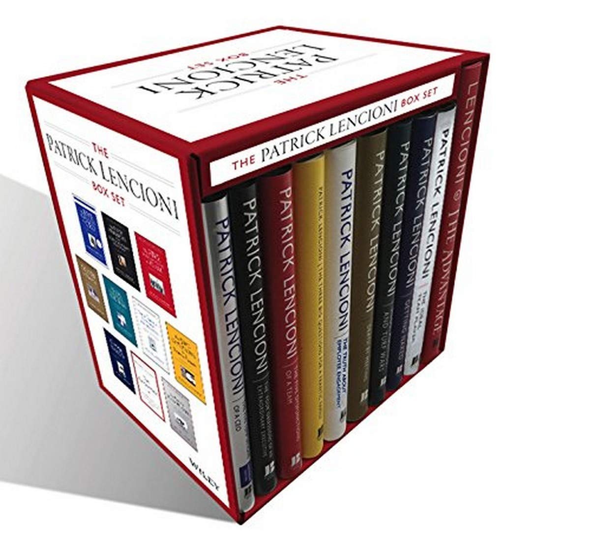 The Patrick Lencioni Box Set 2016 – 10 Hardcover Books – Brand New