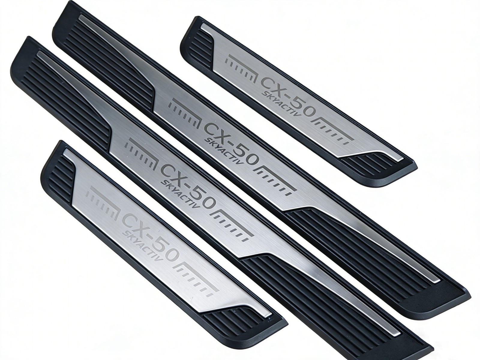 For Mazda CX-50 Car Accessories Door Sill Protector Scuff Plate Guard Cover 2026